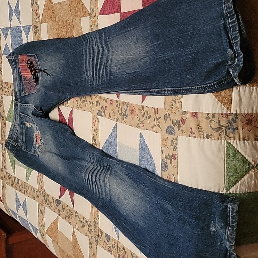 Hippy Laundry Patchwork Jeans - image 6